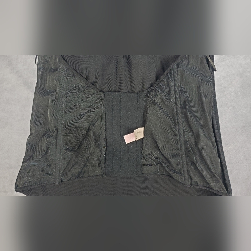 Victoria's Secret straplesd Black bustier‎ corset size 36B - Picture 3 of 15